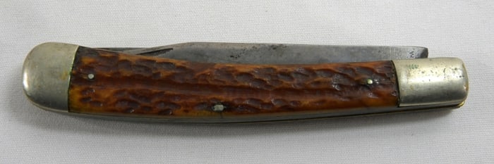 ANTIQUE W.R. CASE & SONS TWO BLADE