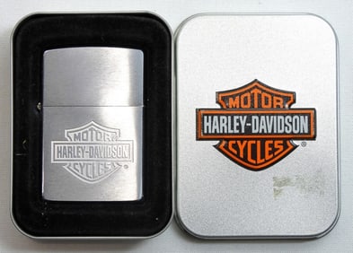 1998 SEALED HARLEY DAVIDSON LOGO ZIPPO