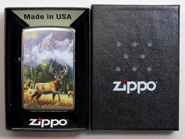 2021 SEALED LINDA PICKEN "ELK CALL" ZIPPO