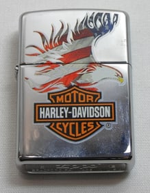 2012 SEALED EAGLE &FLAG HARLEY-DAVIDSON ZIPPO