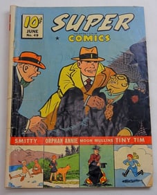 1942 SUPER COMICS 10c ISSUE No 49