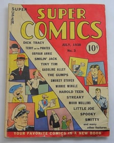 1938 SUPER COMICS 10c ISSUE No 3