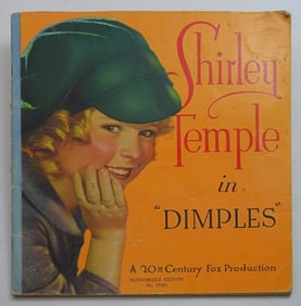 1936 SHIRLEY TEMPLE IN DIMPLES BOOK