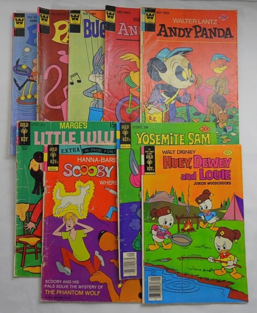 (4) GOLD KEY (5) WHITMAN COMIC LOT (1 of 5)