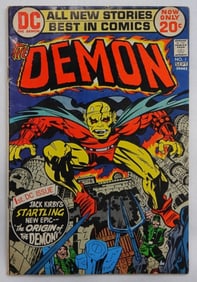1972 DC COMICS #1 THE DEMON