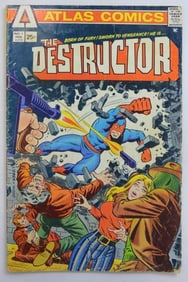 1975 ATLAS COMICS #1 THE DESTRUCTOR