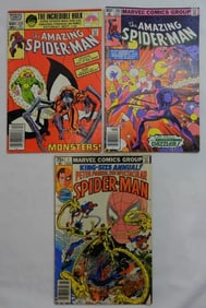 (3) MARVEL SPIDER-MAN COMICS