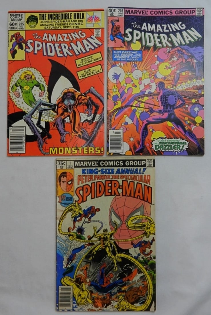 (3) MARVEL SPIDER-MAN COMICS (1 of 2)