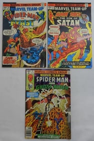 (3) MARVEL TEAM-UP COMIC LOT