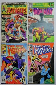 (4) VINTAGE MARVEL COMICS - THE MUTANTS