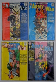 (4) OUR ARMY AT WAR #134 thru #137