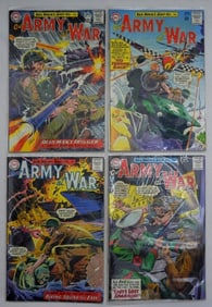 (4) OUR ARMY AT WAR #138 thru #141