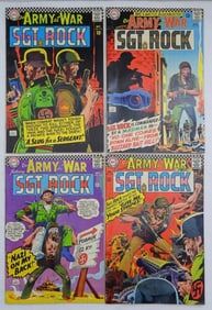 (4) ARMY AT WAR SGT ROCK #169, 170,
