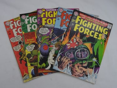 (5) FIGHTING FORCES 12c DC COMICS