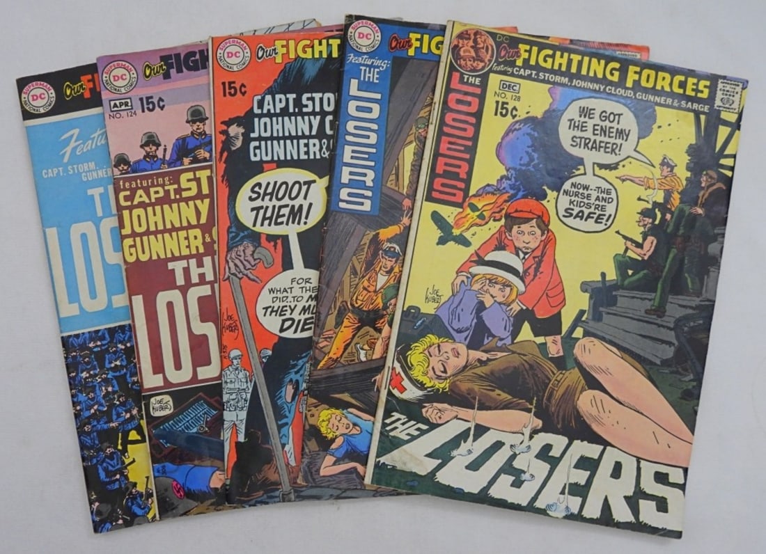 (5) FIGHTING FORCES "THE LOSERS" LOT (1 of 5)