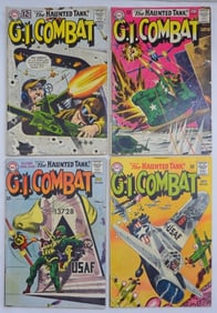 (4) G.I. COMBAT "THE HAUNTED TANK!"