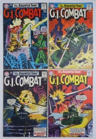 (4) G.I. COMBAT "THE HAUNTED TANK!"