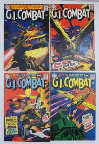 (4) G.I. COMBAT "THE HAUNTED TANK!"