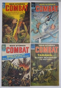 (4) DELL WAR-STORIES COMBAT 12c
