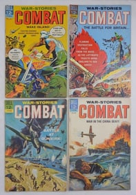 (4) DELL WAR-STORIES COMBAT 12c