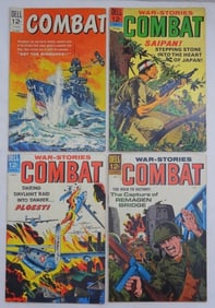 (4) DELL WAR-STORIES COMBAT 12c