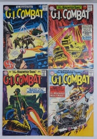 (4) G.I. COMBAT "THE HAUNTED TANK!"