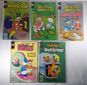 (9) WALT DISNEY WHITMAN & GOLD KEY LOT