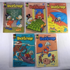 (9) WALT DISNEY WHITMAN COMIC LOT
