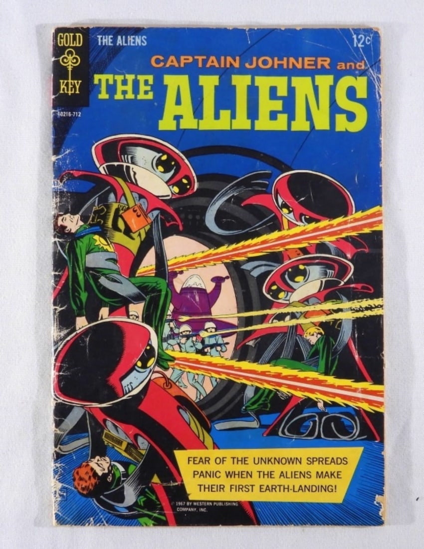 1967 THE ALIENS #1 GOLD KEY COMIC: GOOD/FAIR