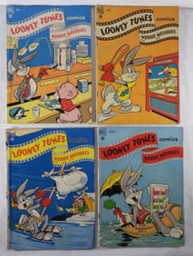 (4) 1949 DELL LOONEY TUNES COMICS