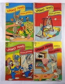 (4) DELL LOONEY TUNES 1948 COMICS