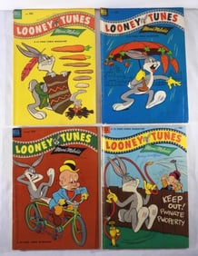 (4) 1953 DELL LOONEY TUNES COMICS