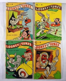 (4) 1951 DELL LOONEY TUNES COMICS