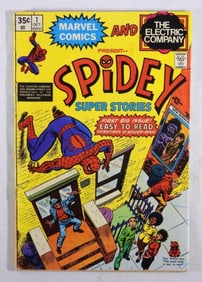 1974 NO. 1 VOL. 1 MARVEL SPIDEY COMIC