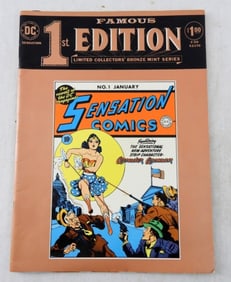 DC FAMOUS 1ST EDITION LIMTED COLLECTORS BRONZE M