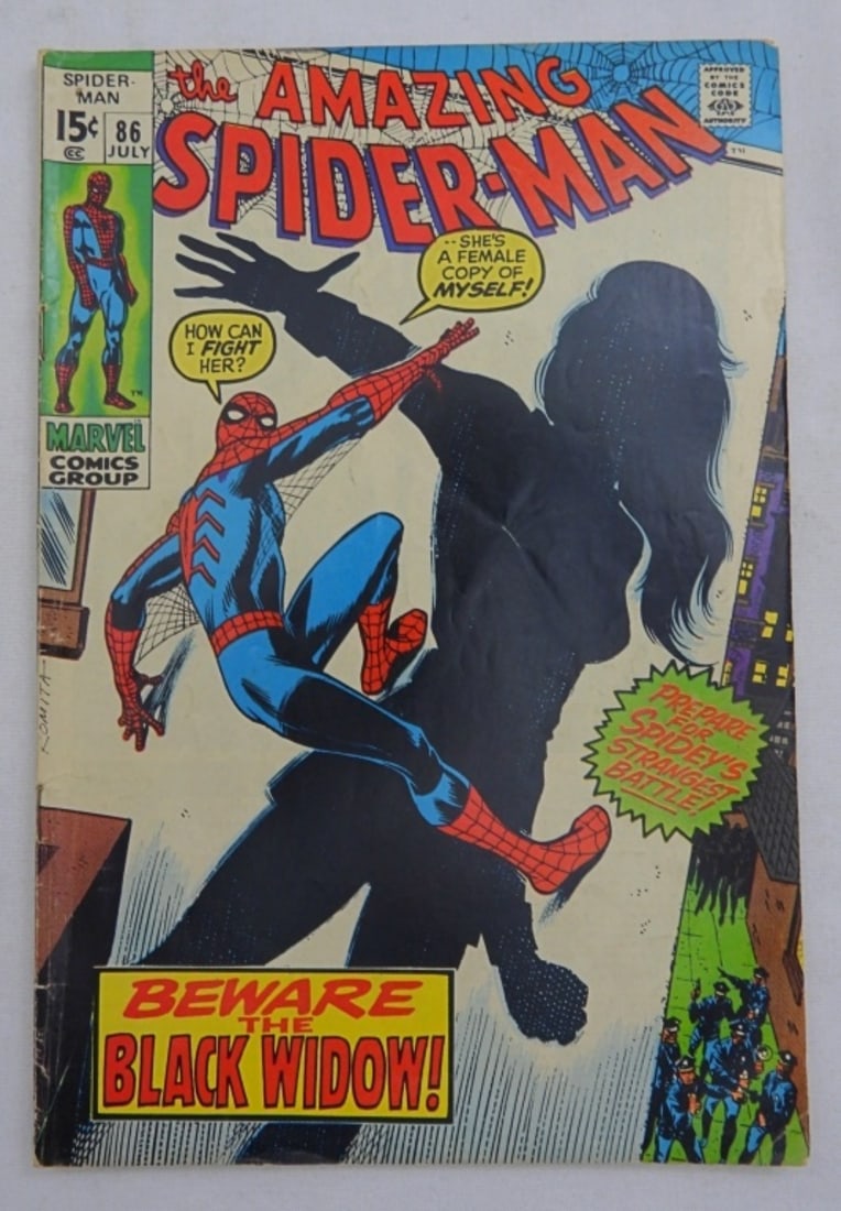 1970 THE AMAZING SPIDER-MAN NO. 86 COMIC (1 of 2)