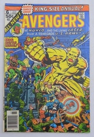MARVEL AVENGERS COMICS KING SIZE ANNUAL