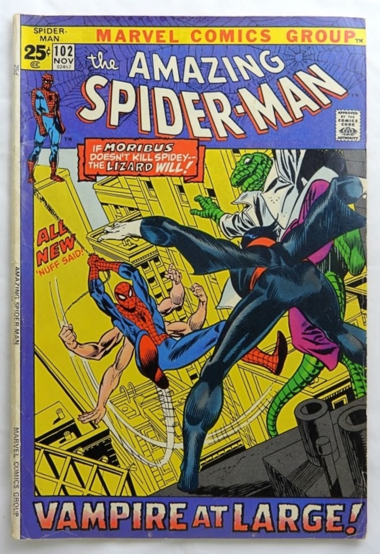 1971 AMAZING SPIDER-MAN #102 MARVEL (1 of 2)