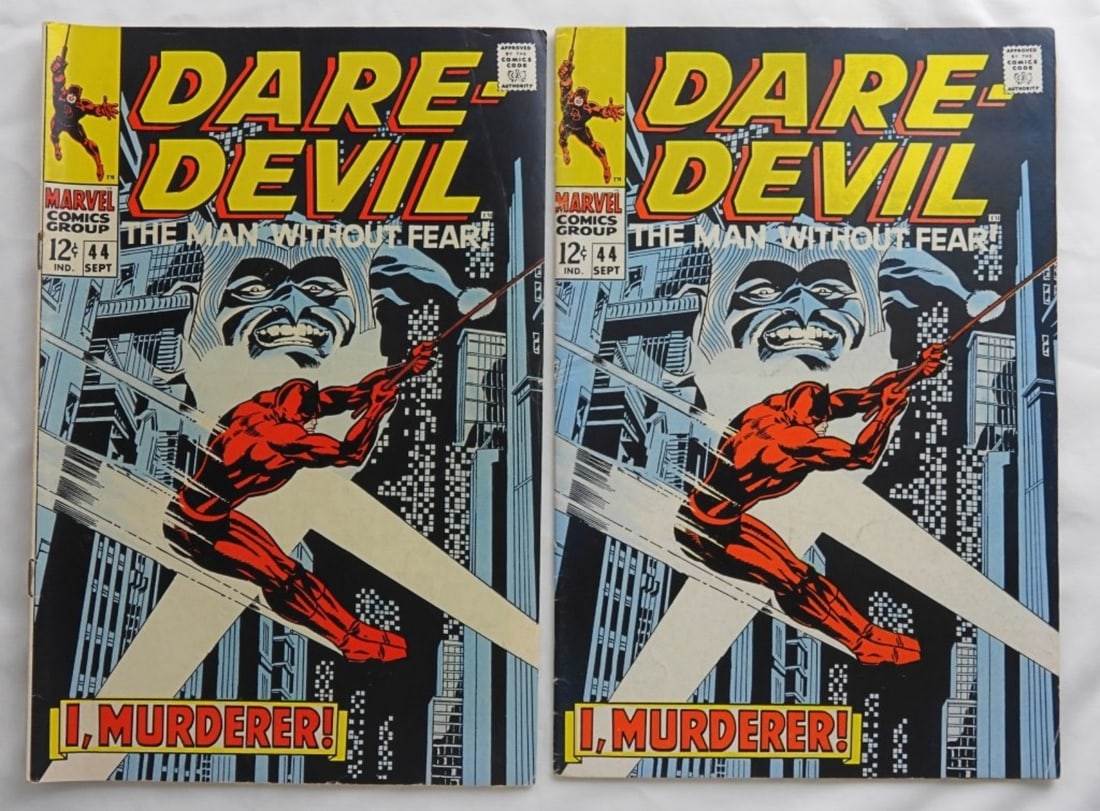 (2) 1968 DAREDEVIL #44 MARVEL COMICS (1 of 2)