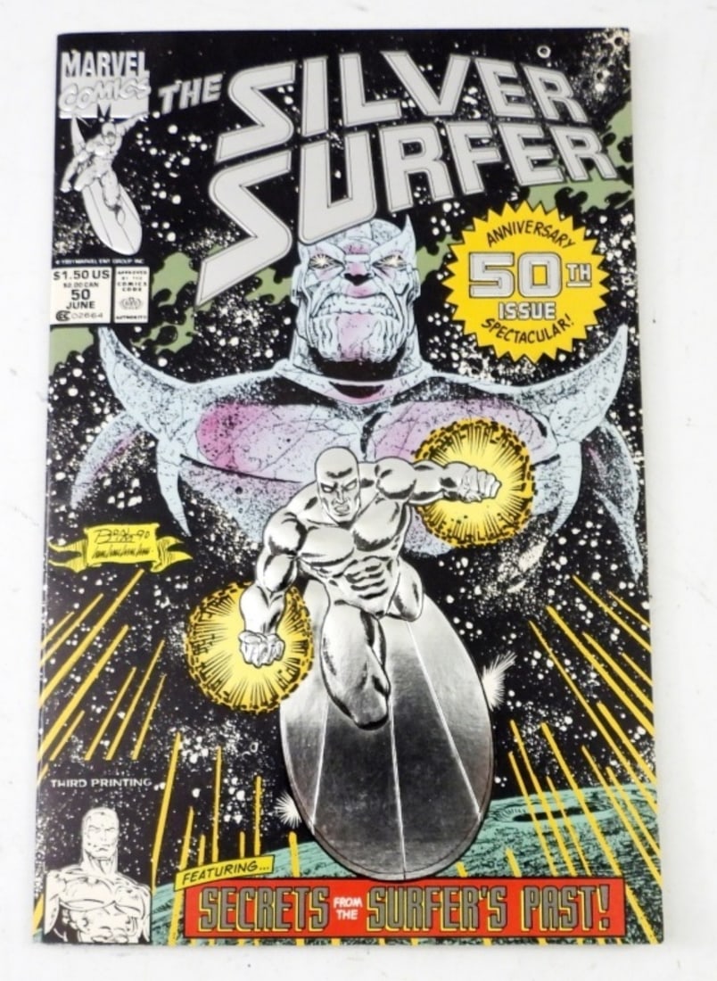 1991 MARVEL SILVER SURFER 50TH ISSUE(VF) (1 of 2)