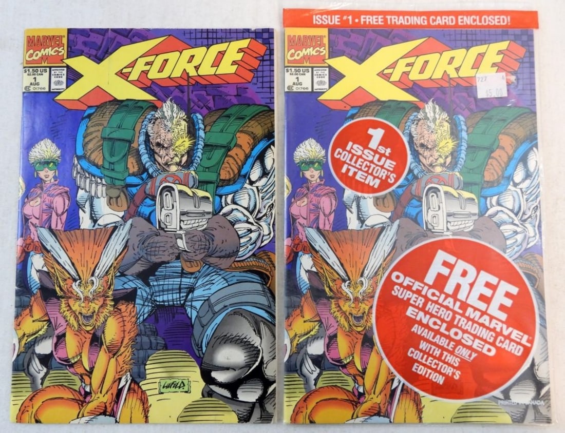 (2) MARVEL COMICS DUPLICATE  LOT (1 of 2)