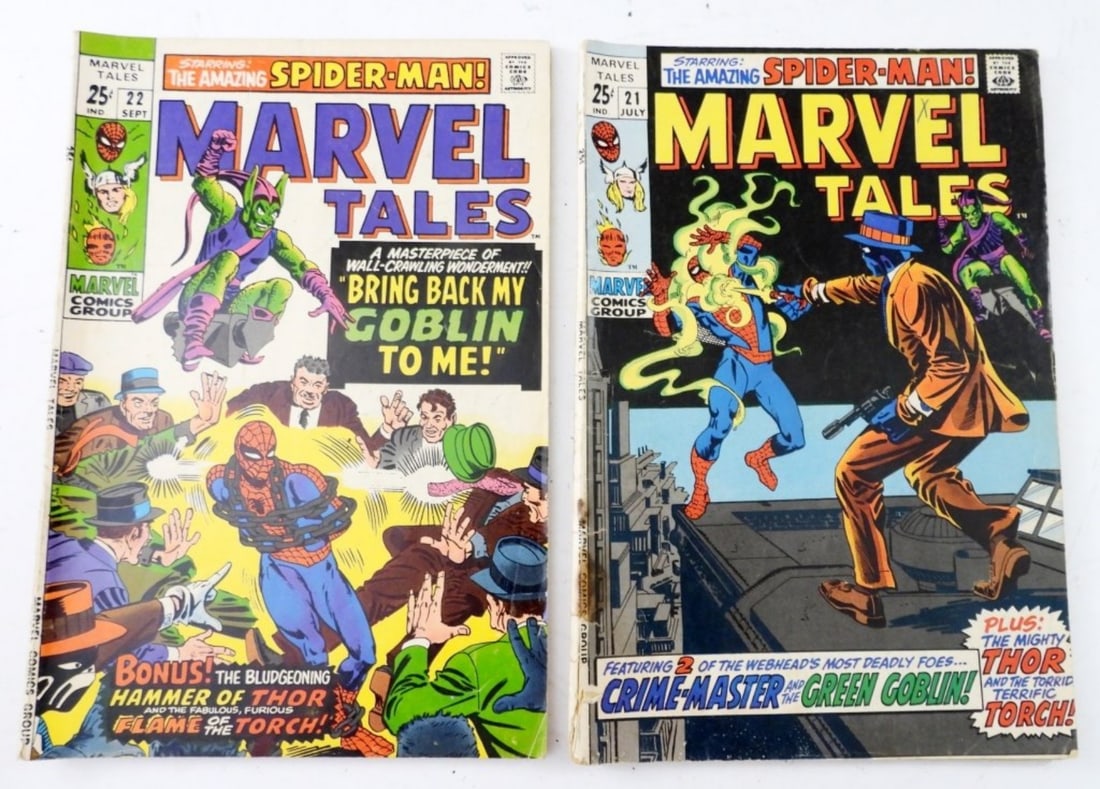 (2) MARVEL TALES #21 & #22 SPIDER-MAN (1 of 2)