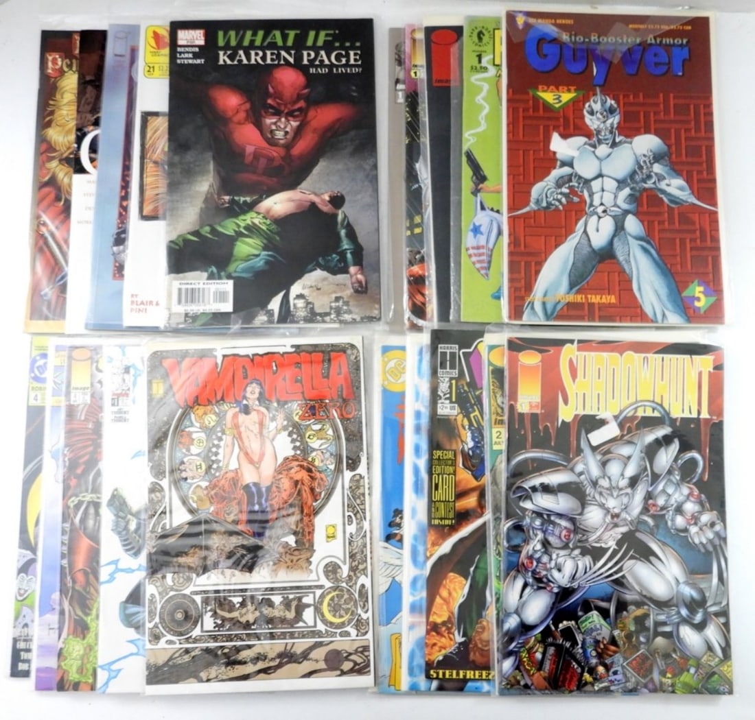 (20) MODERN COMICS w/#1 ISSUES! (1 of 2)