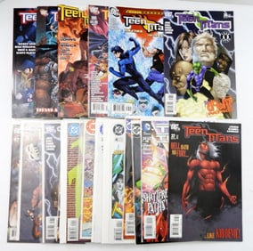 (18)MODERN TEEN TITANS LOT