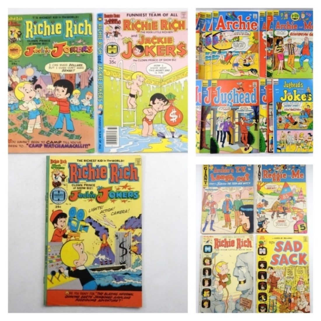 (20) ARCHIE,  SADSACK,  RICHIE RICH COMICS (1 of 1)