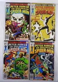 (4) 1978 MARVEL COMICS SPIDERMAN