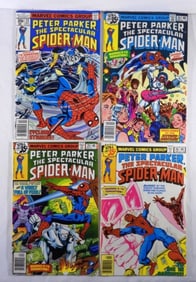 (4) 1978 MARVEL COMICS SPIDERMAN