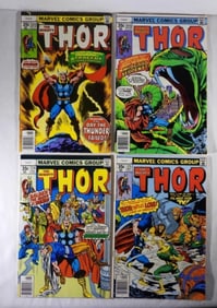 (4) MARVEL THE MIGHTY THOR COMICS 1978