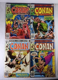 (4) MARVEL CONAN THE BARBARIAN 1977