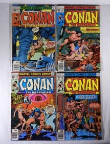 (4) MARVEL CONAN THE BARBARIAN 1977